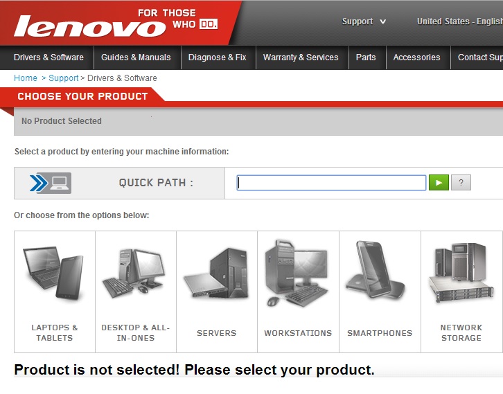 تحميل تعريفات جهاز لينوفو الاصلية وتحديث تعريفات لاب توب Download lenovo driver