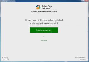  DriverPack Solution اسطوانة التعريفات